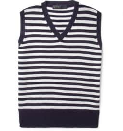 Etro Striped Cashmere Vest