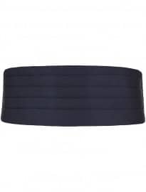 Lanvin Pleated Duchesse Satin Cummerband