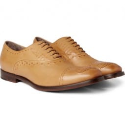 Alexander Mcqueen Leather Oxford Shoes