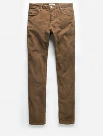 He By Mango Slim-fit 5 Pocket Corduroy Trousers