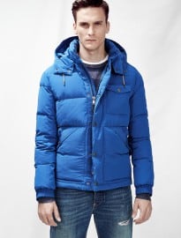 He By Mango Hooded Feather Down Coat