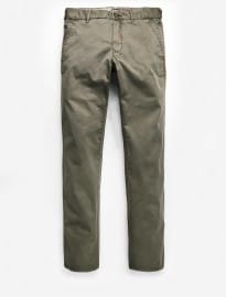 He By Mango Adjustable Tabs Garment-dyed Chinos