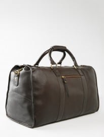 He By Mango Leather Weekend Bag