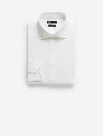He By Mango Slim-fit Tailored Cotton Shirt
