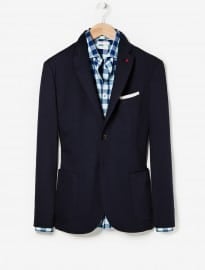 He By Mango Textured Blazer