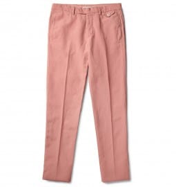 Michael Bastian Cotton And Linen-blend Trousers