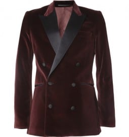 Acne Grant Slim-fit Velvet Tuxedo Jacket
