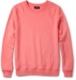 A.p.c. Loopback-cotton Sweatshirt
