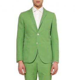 Gucci Slim-fit Washed Cotton-canvas Suit Jacket