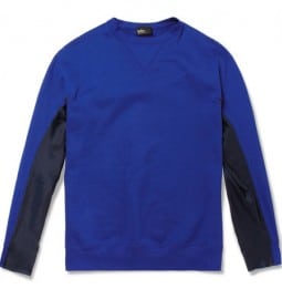 Kolor Cotton-jersey And Satin Sweatshirt