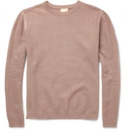 Wooyoungmi Textured Linen And Cotton-blend Sweater