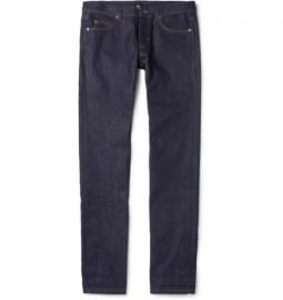 Mcq Alexander Mcqueen Slim-fit Dry Denim Jeans