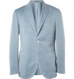Boglioli Cotton And Linen-blend Blazer