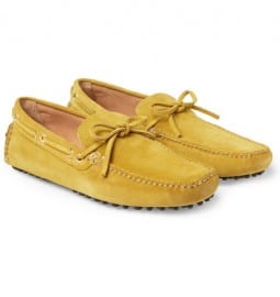 Car Shoe Suede Driving Shoes