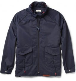 Folk Hooded Rain Jacket