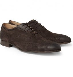 Churchs Firbeck Oiled-suede Wingtip Brogues