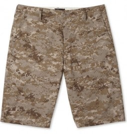 Woolrich Woolen Mills Camouflage-print Ripstop Cotton Shorts