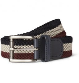 Andersons Striped Woven Belt