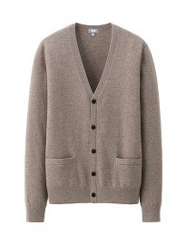 Uniqlo Men Cashmere V Neck Cardigan