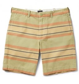 J.crew Striped Cotton-twill Shorts