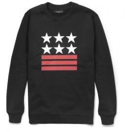 Givenchy Neoprene-insert Printed Cotton Sweatshirt