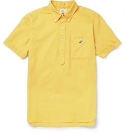 Beams Plus Cotton Oxford Short-sleeved Shirt