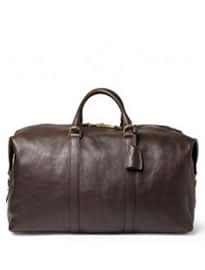 Mulberry Clipper Leather Holdall Bag