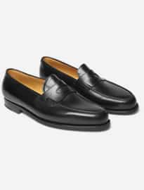 John Lobb Lopez Leather Penny Loafers
