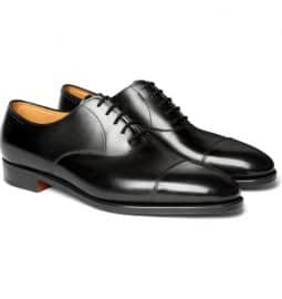 John Lobb City Ii Leather Oxford Shoes