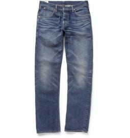 J.crew Wallace & Barnes Regular-fit Washed Denim Jeans