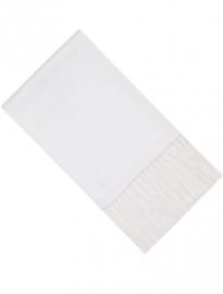 T.m.lewin White Silk Evening Scarf