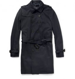 Paul Smith London Double-breasted Twill Trench Coat