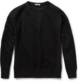 Acne College Loopback-cotton Jersey Sweatshirt