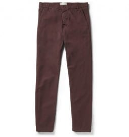Band Of Outsiders Slim-fit Cotton-twill Chinos