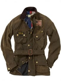 Mens Barbour Rexton Waxed Jacket
