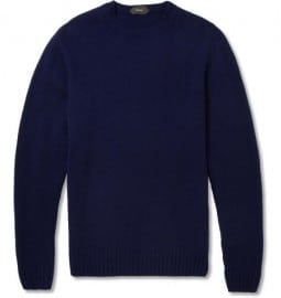 Slowear Zanone Crew Neck Lambswool Sweater