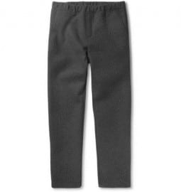 Alexander Wang Bonded Felt And Neoprene Sweatpants