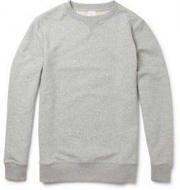 Sunspel Loopback-cotton Sweatshirt