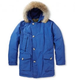 Woolrich Arctic Parka Coyote-trimmed Down-filled Coat
