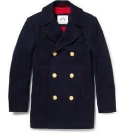 Ovadia & Sons Wool-blend Peacoat