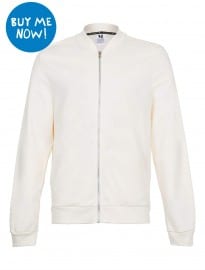 Topman Off White Zip Through Bomber