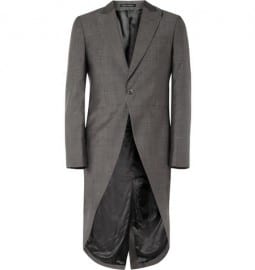 Favourbrook Grey Wool Morning Suit Coat