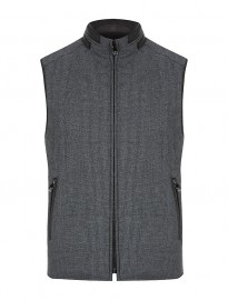 Corneliani Reversible Tweed Gilet