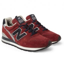 New Balance 996 Suede And Leather Sneakers
