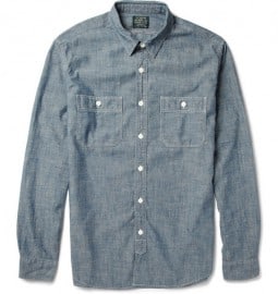 J.crew Cotton-chambray Shirt