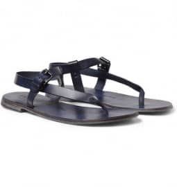 Alvaro Buckled Leather Sandals