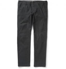 Nn.07 Simon Brushed Woven-cotton Chinos