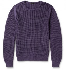 Gucci Waffle-knit Wool And Cashmere-blend Sweater