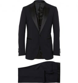 Lanvin Tropical Slim-fit Wool-blend Tuxedo