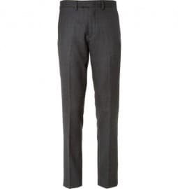 J.crew Bowery Slim-fit Prince Of Wales Check Wool Trousers